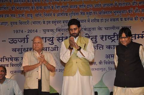 Abhishek Bachchan at Yuvak Biradri's 40th Anniversary