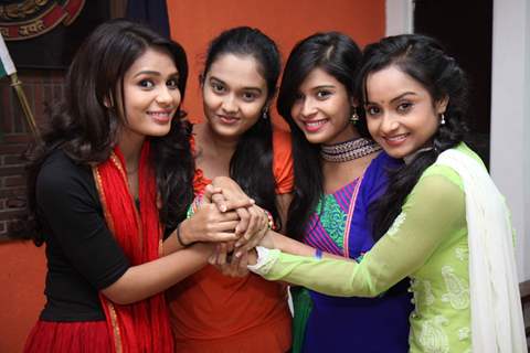 Shastri Sisters celebrate Rakshabandhan with the Delhi Police Force