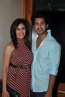 Kishwer Merchantt with Suyyash Rai at Ek Haseena Thi's 100 Episodes Completion Party