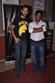 Akhil Kapur and Anand Kumar at the Promotions of Desi Kattey