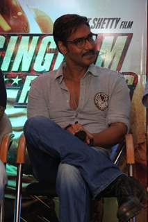 Ajay Devgn was at the Promotions of Marathi Film Rege