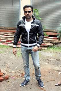 Emraan Hashmi was at the Promotions of Raja Natwarlal