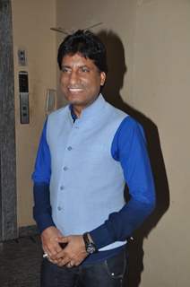 Raju Shrivastav was spotted at theTrailer Launch of Ekkees Topon Ki Salaami