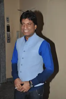 Raju Shrivastav was spotted at theTrailer Launch of Ekkees Topon Ki Salaami