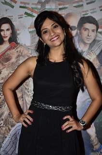 Aditi Sharma poses for the media at the Trailer Launch of Ekkees Topon Ki Salaami