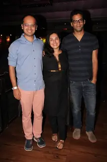 Deepti, Fahad and Vikramaditya Motwane at the Song Launch of Katiyabaaz