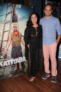 Deepti Kakkar and Fahad Mustafa were at the Song Launch of Katiyabaaz