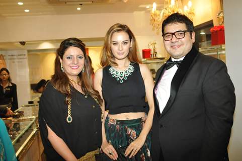 Evelyn Sharma, Krishaa and Gautam Ghanasingh at the Celebration