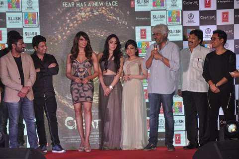 Vikram Bhatt addressing the media at the Music Launch of Creature 3D