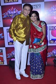 Anang Desai and Kavita Laad at the SAB Ke Anokhe Awards