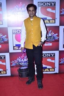 Rajiv Thakur at the SAB Ke Anokhe Awards