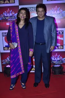 Anu and Shashi Ranjan at SAB Ke Anokhe Awards