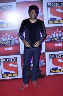 Raju Shrivastav at the SAB Ke Anokhe Awards