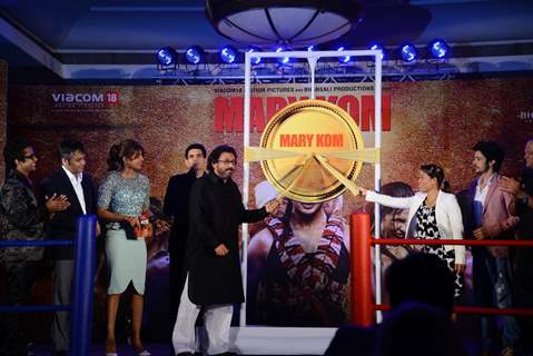 Sanjay Leela Bhansali and Mary Kom unviel the Music at the Launch