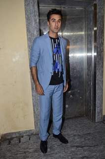 Ranbir Kapoor poses for the media at the Short Film Festival