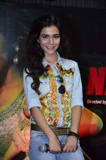 Humaima Malik poses for the media at the Promotion of Raja Natwarlal