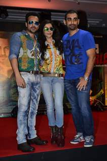 Emraan Hashmi, Humaima Malick and Kunal Deshmukh at the Promotion of Raja Natwarlal