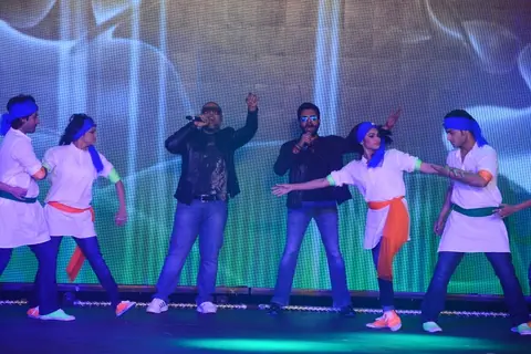 Vishal- Shekhar give an energetic performance at the Trailer Launch of Happy New Year