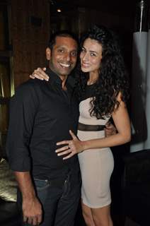 Pia Trivedi poses with a friend at China House Relaunch Bash