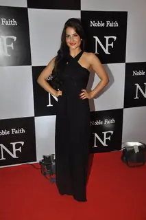 Elli Avram poses for the media at the Birthday Bash cum Launch
