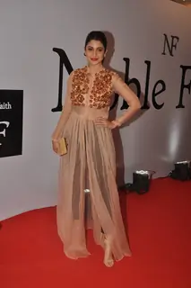 Anushka Sharma poses for the media at the Birthday Bash cum Launch