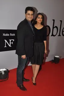Sonali Bendre was snapped with Goldie Behl at the Birthday Bash cum Launch