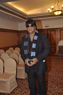 Mukesh Khanna was at the Launch of Star Studded National Anthem by Film Maker Raajeev Walia