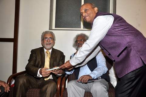 Naseeruddin Shah at the Poetry Festival Organised by Ahtesab Foundation