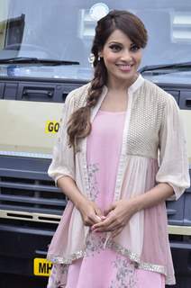 Bipasha Basu at the Promotions of Creature 3D at Mithibai College