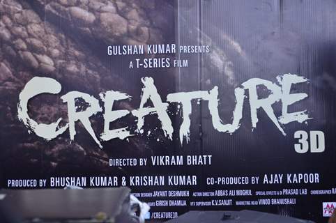 Promotions of Creature 3D at Mithibai College