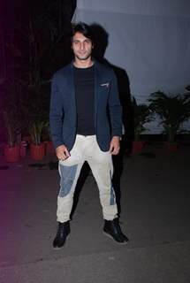 Aham Sharma at the Success Bash of Mahabharat