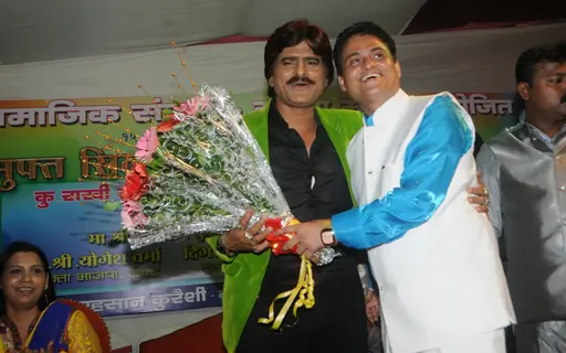 Ehsaan Qureshi was felicitated at the event