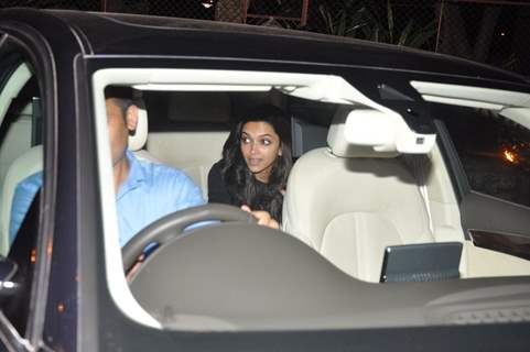 Deepika Padukone was seen at the Wrap Up Party of Badlapur