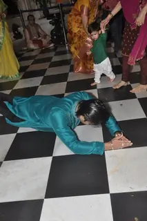 Vivek Oberoi seeks blessings of Lord Krishna at the Isckon Temple on Janmashtami