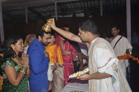 Raj Kundra seeks blessings from Lord Krishna at the Isckon Temple on Janmashtami