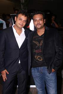 Producers, Siddarth Kumar Tewary and Rahul Kumar Tewary at the Success Bash of Mahabharat