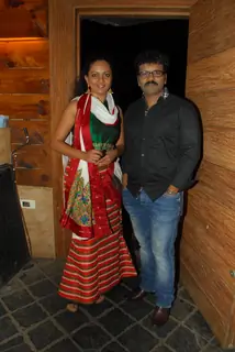 Neha Joshi and Hrishikesh Joshi at the Success Bash of Poshter Boyz