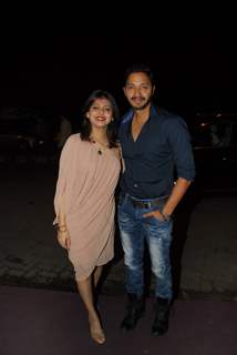 Shreyas and Deepti Talpade at the Success Bash of Poshter Boyz