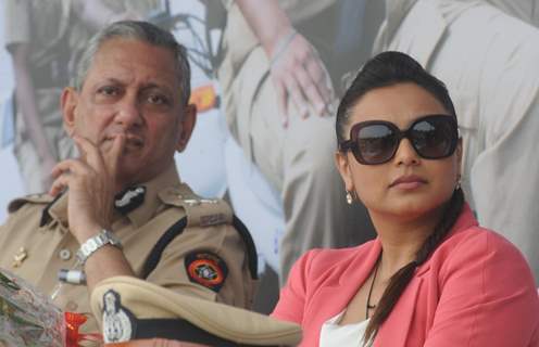 Rani Mukherjee was at the Felicitation ceremony of Mumbai Police