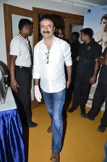 Rajkumar Hirani was at the Second Poster Launch of P.K.