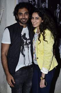 Rohit Khurana with a friend at the Special Screening of Katiyabaaz