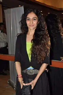 Nehha Mehtta was at the Album Launch of Marudhar
