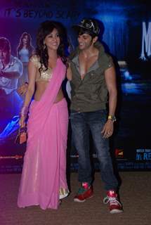 Karnvir Bohra and Vedita Pratap Singh at the Music Launch of Movie 'Mumbai 125 Kms'