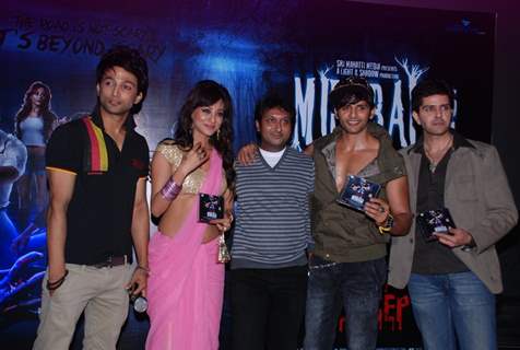 The Cast at the Music Launch of Movie 'Mumbai 125 Kms'