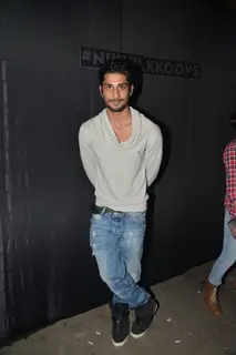 Prateik Babbar was at the Launch of NIKHILXKOOVS