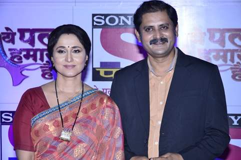 Rohitashv Gaur and Nishigandha Wad at the Red Carpet of Sony Pal Channel