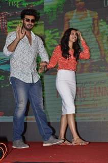 Arjun Kapoor and Deepika Padukone at the Song Launch of Finding Fanny