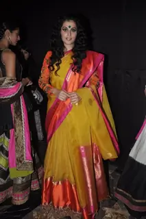 Taapsee Pannu at the Lakme Fashion Week Winter/ Festive 2014 Day 4