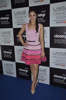 Rashmi Nigam was at the Lakme Fashion Week Winter/ Festive 2014 Day 4