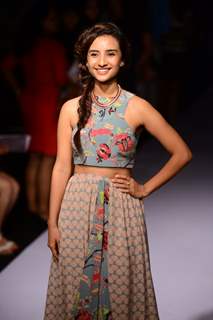 Patralekha was at the Lakme Fashion Week Winter/ Festive 2014 Day 5